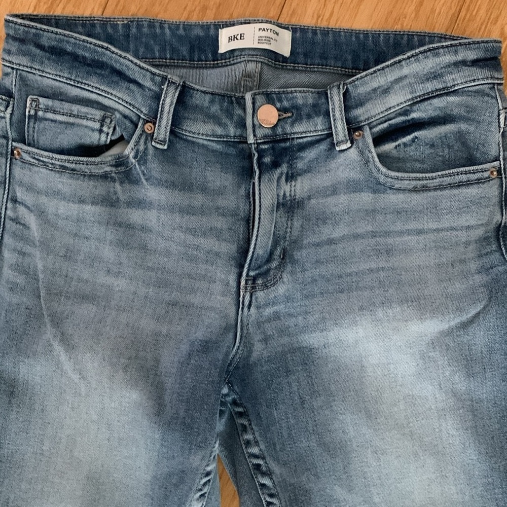 BKE Women's Boot Cut Jeans - Light Blue - Picture 2 of 9